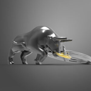 Móc khóa Vòng Mũi Bò| Bull Ring Keychain