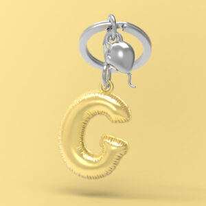 Móc khóa Chữ G| Letter G Keychain