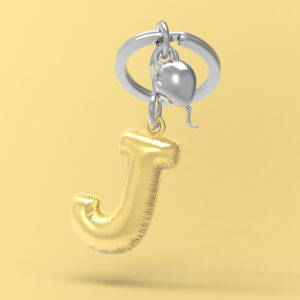 Móc khóa Chữ J| Letter J Keychain