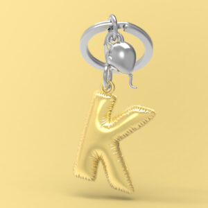 Móc khóa Chữ K| Letter K Keychain