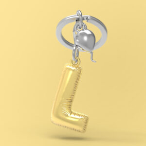 Móc khóa Chữ L| Letter L Keychain