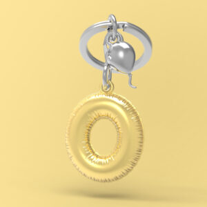 Móc khóa Chữ O| Letter O Keychain