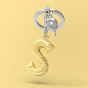Móc khóa Chữ S| Letter S Keychain