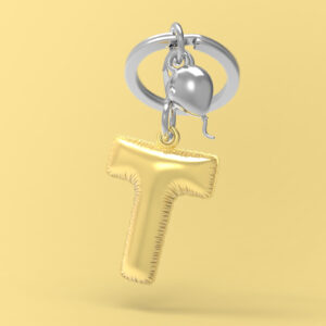 Móc khóa Chữ T| Letter T Keychain