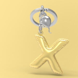 Móc khóa Chữ X| Letter X Keychain