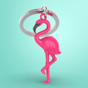 Móc khóa Hồng Hạc| Flamingo Keychain