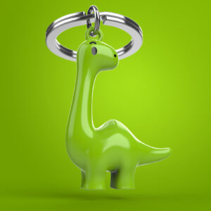 Móc khóa Khủng long Xanh| Green Dinosaur Keychain