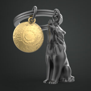 Móc khóa Sói| Wolf Keychain
