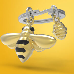 Móc khóa Ong Mật| Honey Bee Keychain