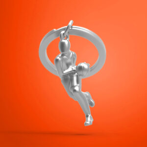Móc khóa Cầu thủ Bóng rổ| Basketball Player Keychain