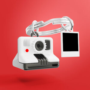 Instant Camera Keychain| Móc khóa Máy ảnh lấy liền