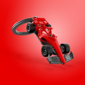 Móc khóa Xe đua Công thức| Formula Racer Keychain