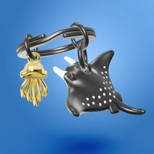 Móc khóa Cá đuối Manta| Manta Ray Keychain