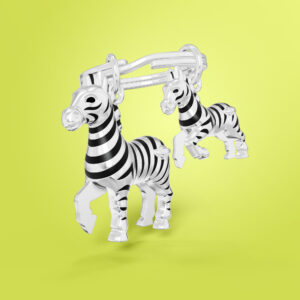 Móc khóa Ngựa Vằn| Zebra Keychain