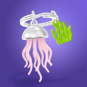 Móc khóa Sứa Biển| Jellyfish Keychain