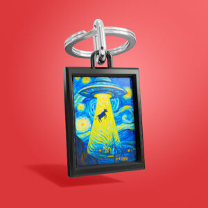Móc khóa Khung ảnh tối giản| Strict Photo Frame Keychain