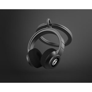 Móc khóa Tai nghe Đen| Black Headphone Keychain