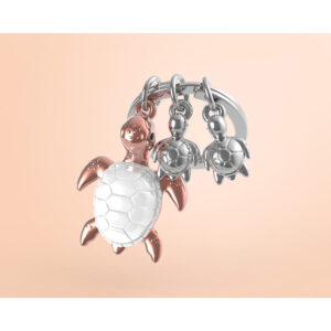 Móc khóa Gia đình Rùa| Turtle Family Keychain