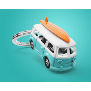 Móc khóa hình xe van|Surfer Van Keychain